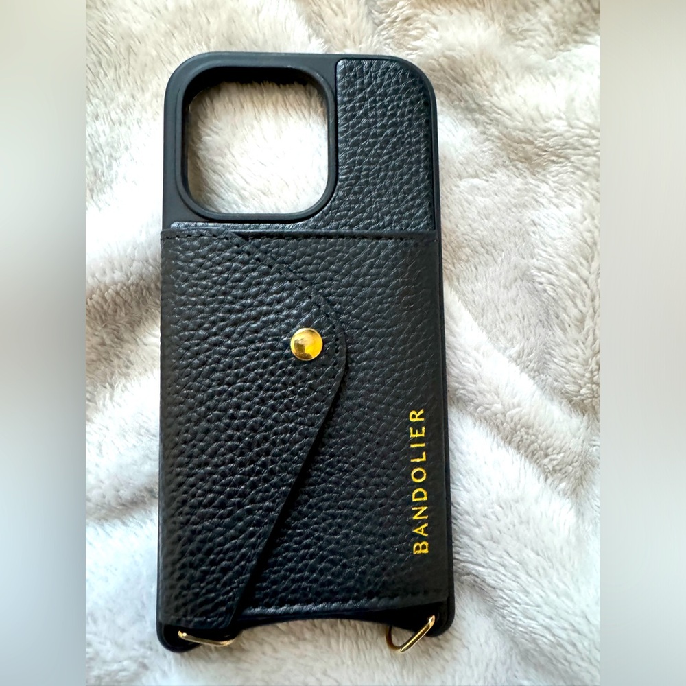 iPhone 14 Pro Bandolier Crossbody Case (with strap)